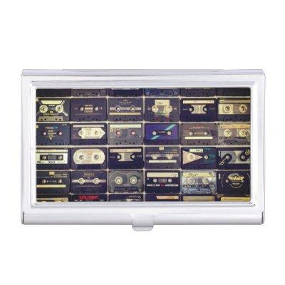 Cool 80s vintage cassette  case