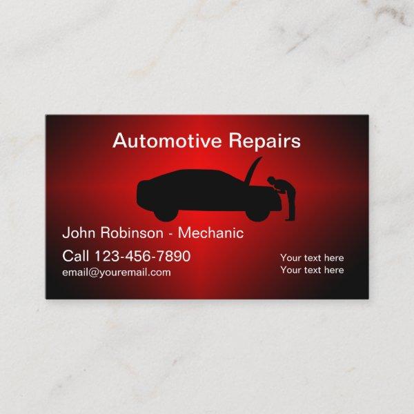Cool Auto Repair Mechanic