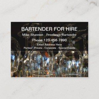 Cool Bartender For Hire