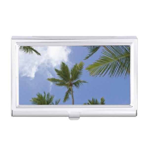 Cool Blue Sky and Palm Trees  Case