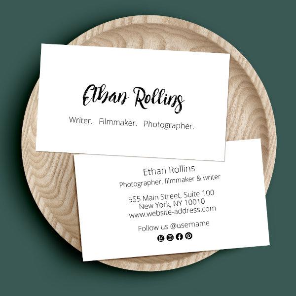 Cool Bold Marker Signature Script Font Business Ca
