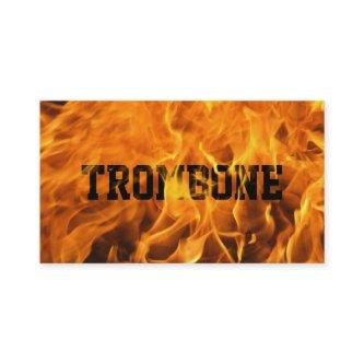 Cool Burning Fire Trombone