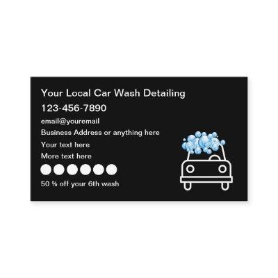 Cool Car Wash Loyalty Rewards Auto Detailing