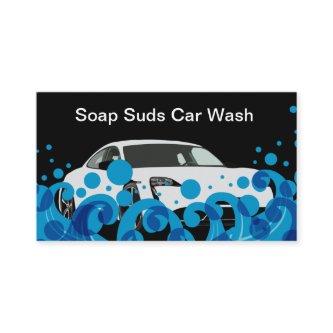 Cool Car Wash Theme Double Side