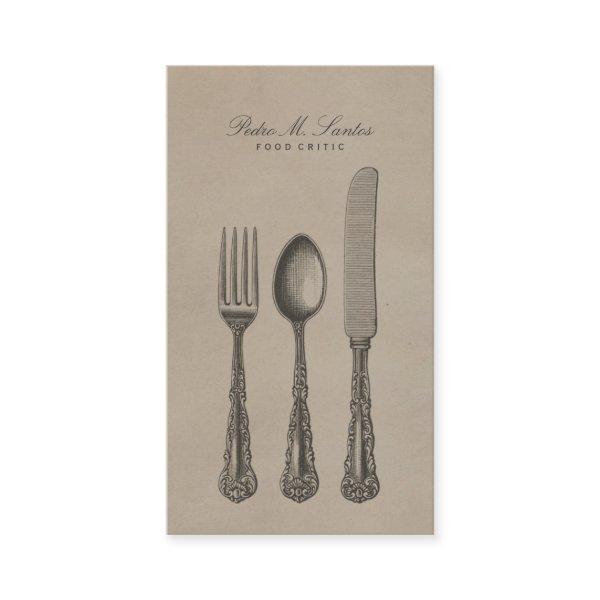Cool Cutlery Vintage Fork Spoon Knife Professional