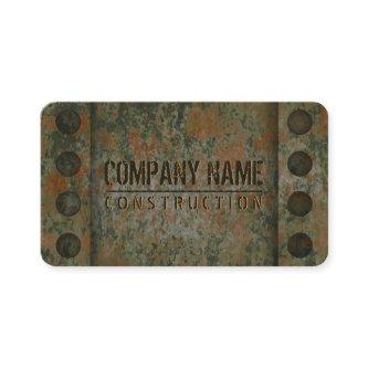 Cool Distressed Old Rusty Steel Metal Construction