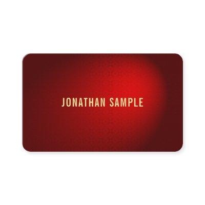 Cool Elegant Black Red Damask Luxury Rounded Elite