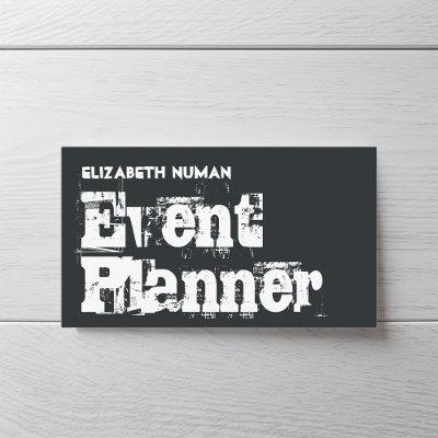 Cool Grunge Event Planner