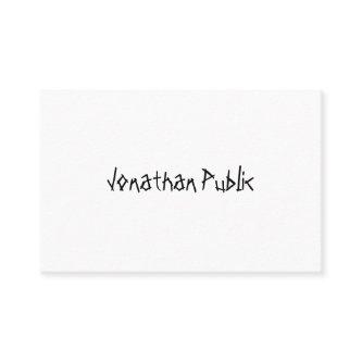 Cool Hand Script Minimalist Template Modern