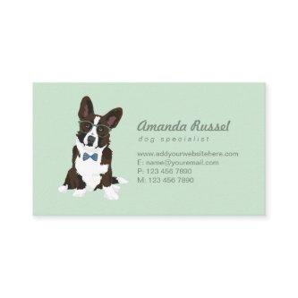 Cool Hipster Cardigan Welsh Corgi for Dog Lovers