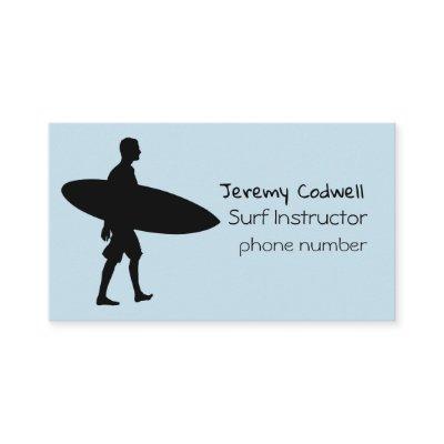 Cool Light Blue Surf Instructor