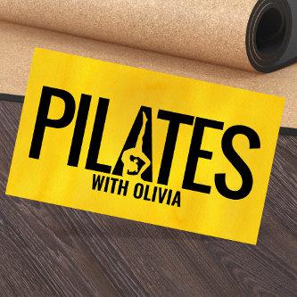 Cool Minimal Pilates Instructor