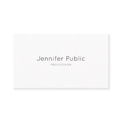 Cool Minimalist Design Modern White Elegant Plain