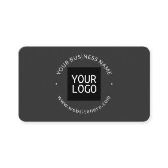 Cool minimalistic template | dark gray