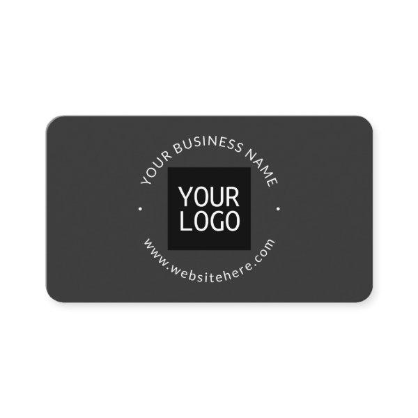 Cool minimalistic template | dark gray