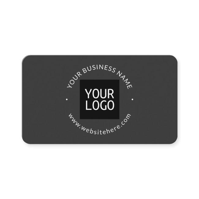 Cool minimalistic template | dark gray