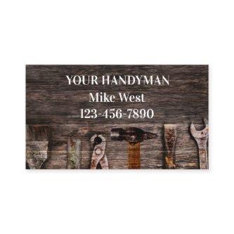 Cool Modern Handyman Double Side
