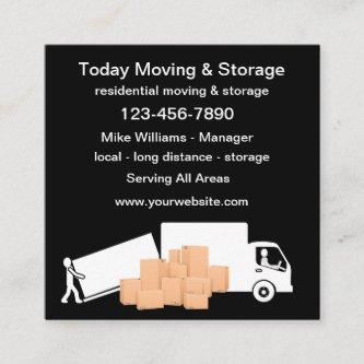 Cool Moving And Storage Theme Square