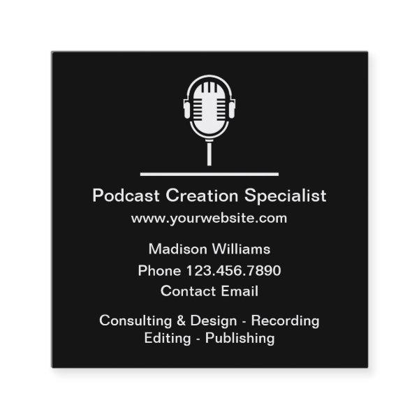 Cool Podcast Creation Theme  Template