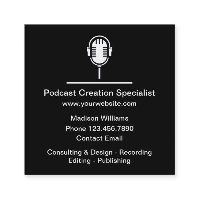 Cool Podcast Creation Theme Template