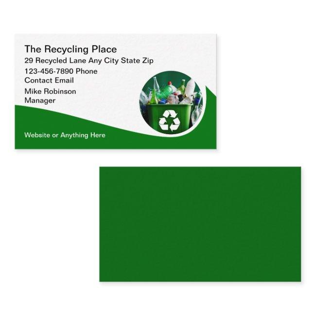 Cool Recycling Services Modern  Desig