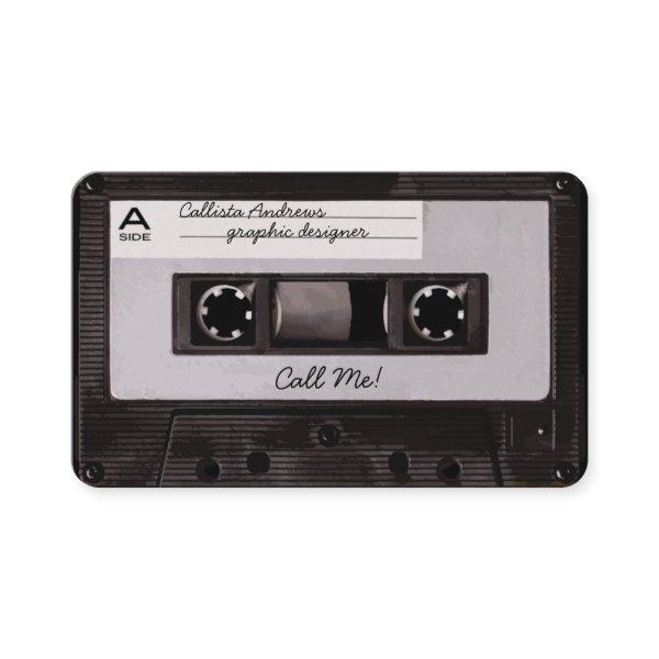 Cool Retro 80's Cassette Tape Mixtape