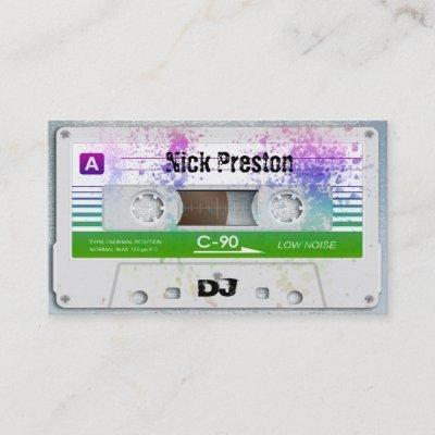 Cool Retro Audio Cassette | DJ Professional