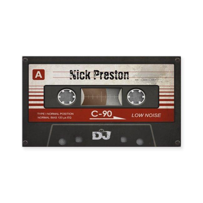 Cool Retro Audio Cassette | DJ Professional