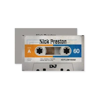 Cool Retro Audio Cassette | DJ Professional