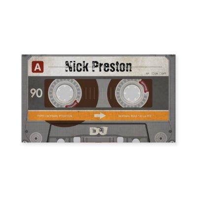 Cool Retro Audio Cassette | DJ Professional