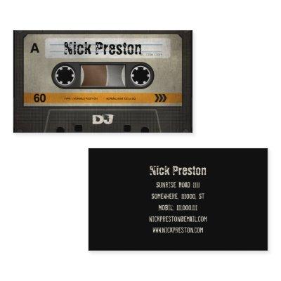 Cool Retro Audio Cassette | DJ Professional