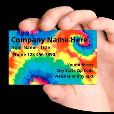 Cool Retro Tie Dye Pattern