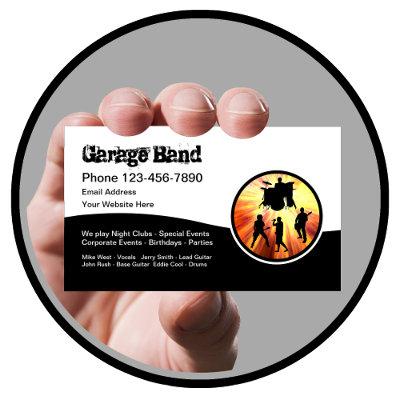 Cool Rock And Roll Garage Band