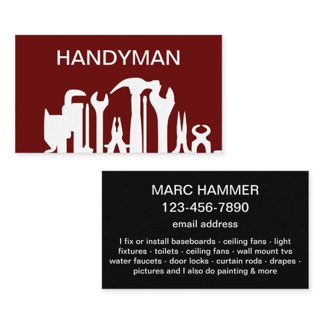 Cool Simple Handyman Design