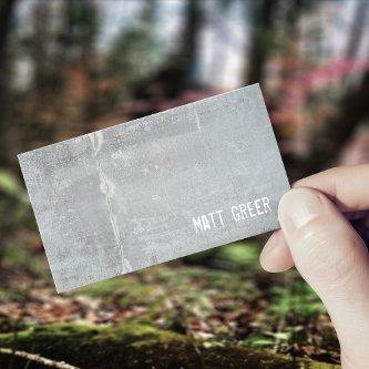 Cool Simple Rustic Gray Concrete