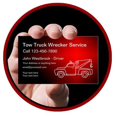 Cool Tow Truck Wrecker Driver