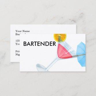 Cool Trendy Bartender