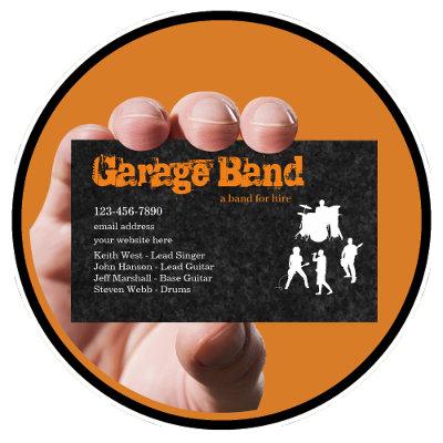 Coolest Rock Garage Band Musician