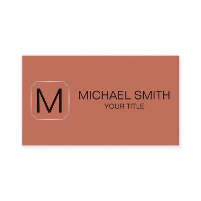 Copper red color background