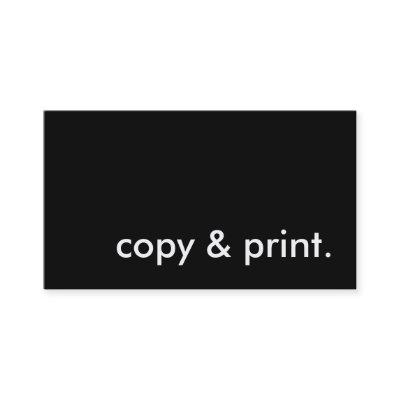 copy and print.