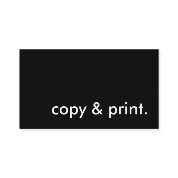 copy and print.