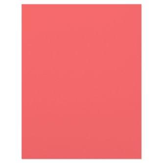 Coral Pink  (solid color)  Letterhead