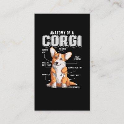 Corgi Anatomy Funny Dog