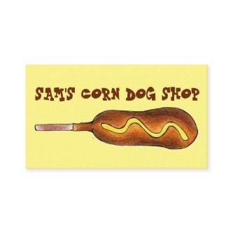 Corn Dog Corndog w/ Mustard Fair Carnival Food