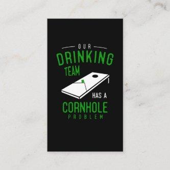 Cornhole and Beer Drinking Jokes