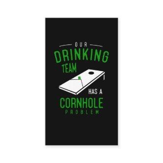 Cornhole and Beer Drinking Jokes