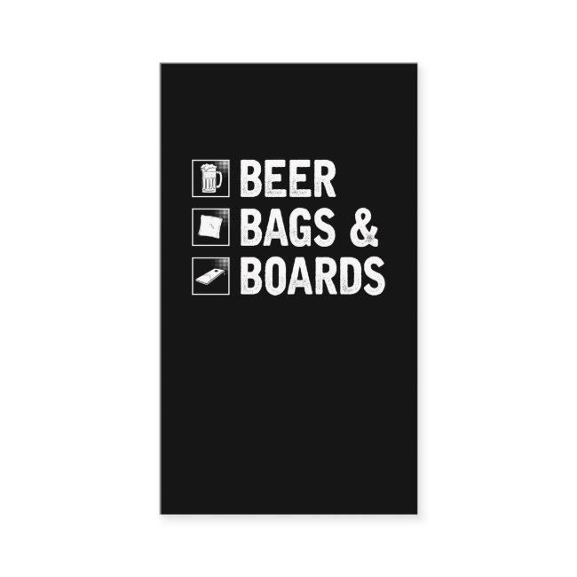 Cornhole Bag and Beer Drinking Corn Player