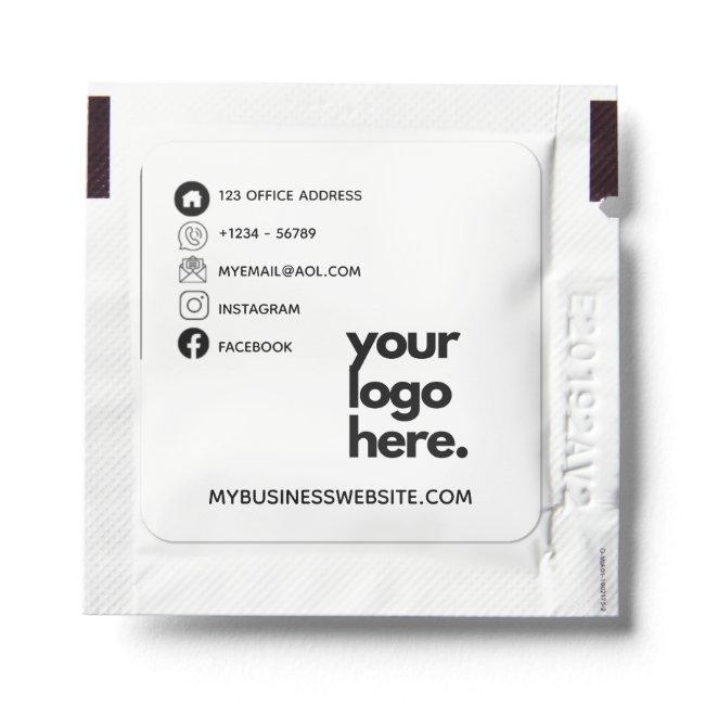 Corporate  Design Logo Templates Hand Sanitizer Packet