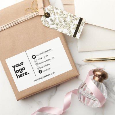 Corporate  Design Logo Templates Rectangular Sticker