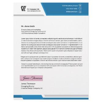 Corporate Letterhead Template